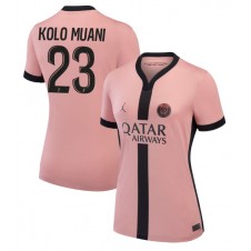 Paris Saint-Germain Randal Kolo Muani #23 Tredje Tröja Dam 2024-25 Korta ärmar